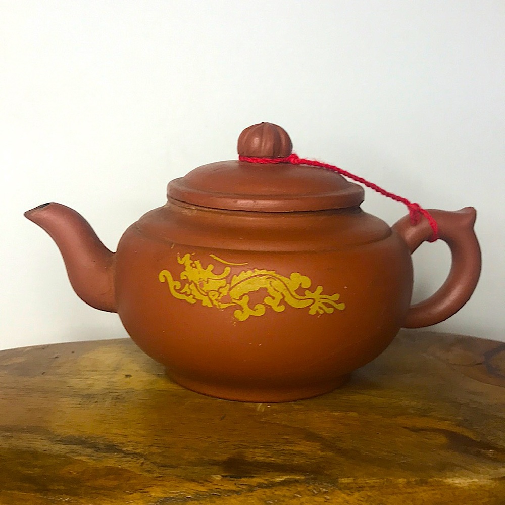 Vintage Yiking Red Clay Teapot